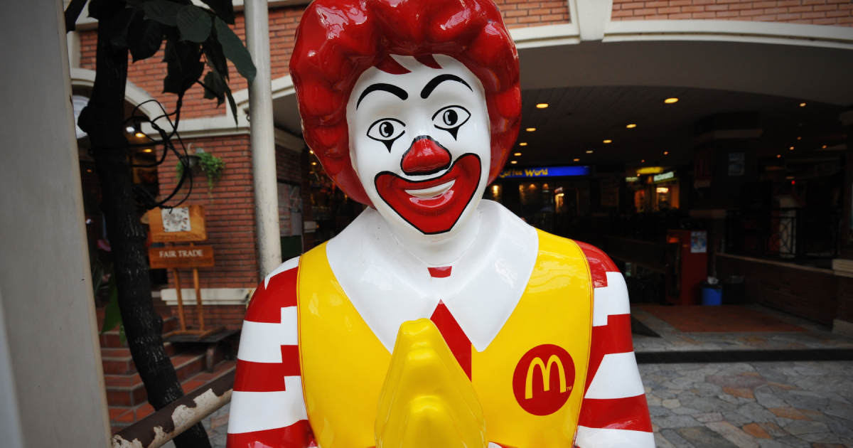 God Uses McRib to Create Female Companion for Ronald McDonald