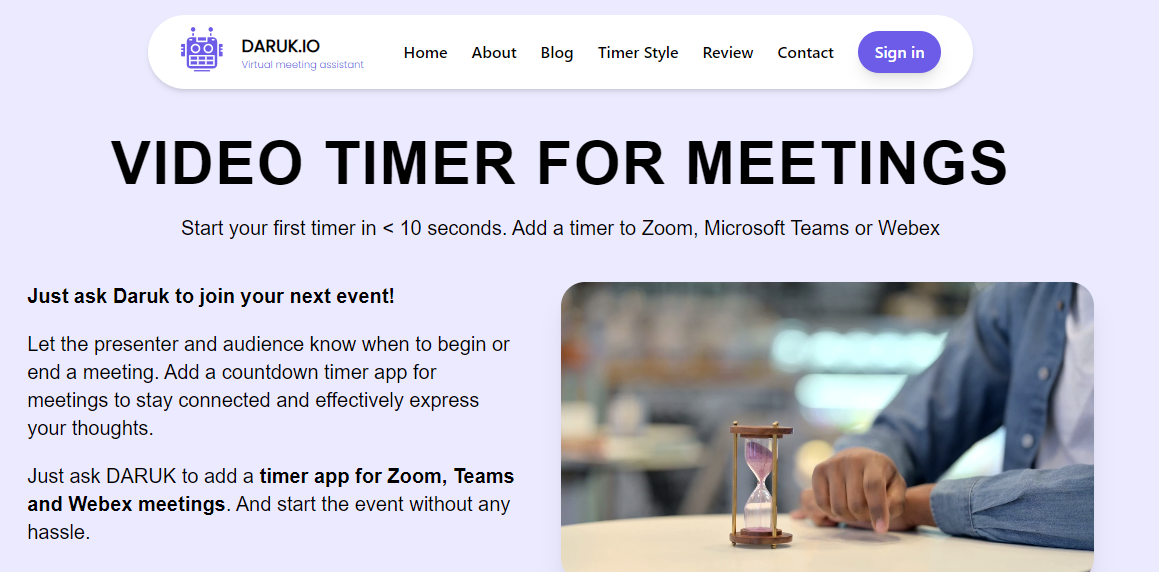 Timer App to Zoom Meetings !! - AtoAllinks