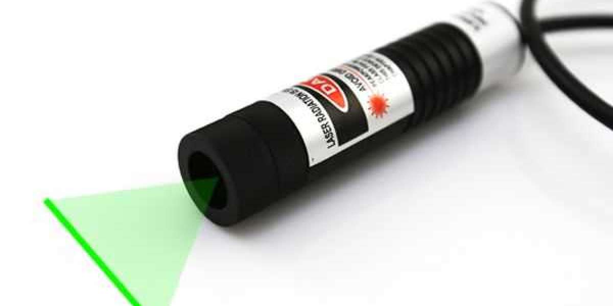 How does 532nm green laser line generator use for industrial alignment?